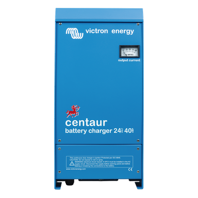 Cargador de Baterías / 24V / 40A / Tres Salidas Aisladas / Entrada Universal 90-265 VCA / Compensación de Temperatura
