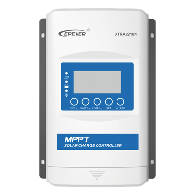 Controlador Solar MPPT / 20 A / 12/24 V / Voc Máximo 100 V / Comunicación RS-485 / IP32