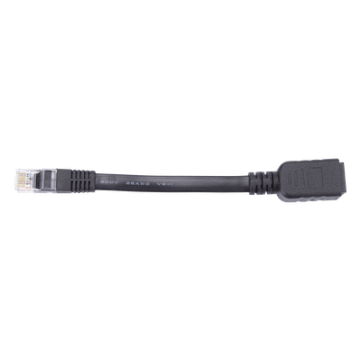 Cable de Extensión de Comunicación / Conectores RJ45 / Gigabit Ethernet 1000 Mbps / Longitud 0.15 m (0.49 ft) / Exterior Resistente