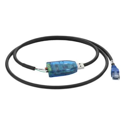 Cable de Comunicación / USB a RS485 / Para Controladores de Batería / Diseño Compacto / Conector Universal