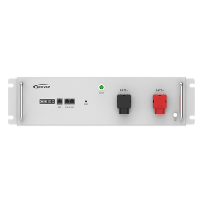 Batería LiFePO4 / 51.2V / 100Ah / 5120Wh / 6000 Ciclos @80% DOD / Rack 3U / RS485-CAN