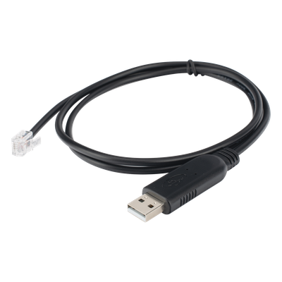 Cable de Comunicación / USB a RS232 / Conectores RJ11 y USB Estándar / Para Monitoreo de Baterías