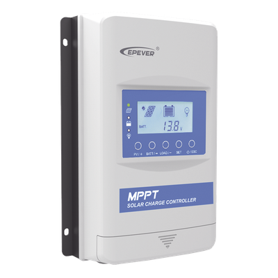 Controlador Solar MPPT / 40A / 12/24V / Voc 100V / RS-485 / Baterías LiFePO4 / IP32
