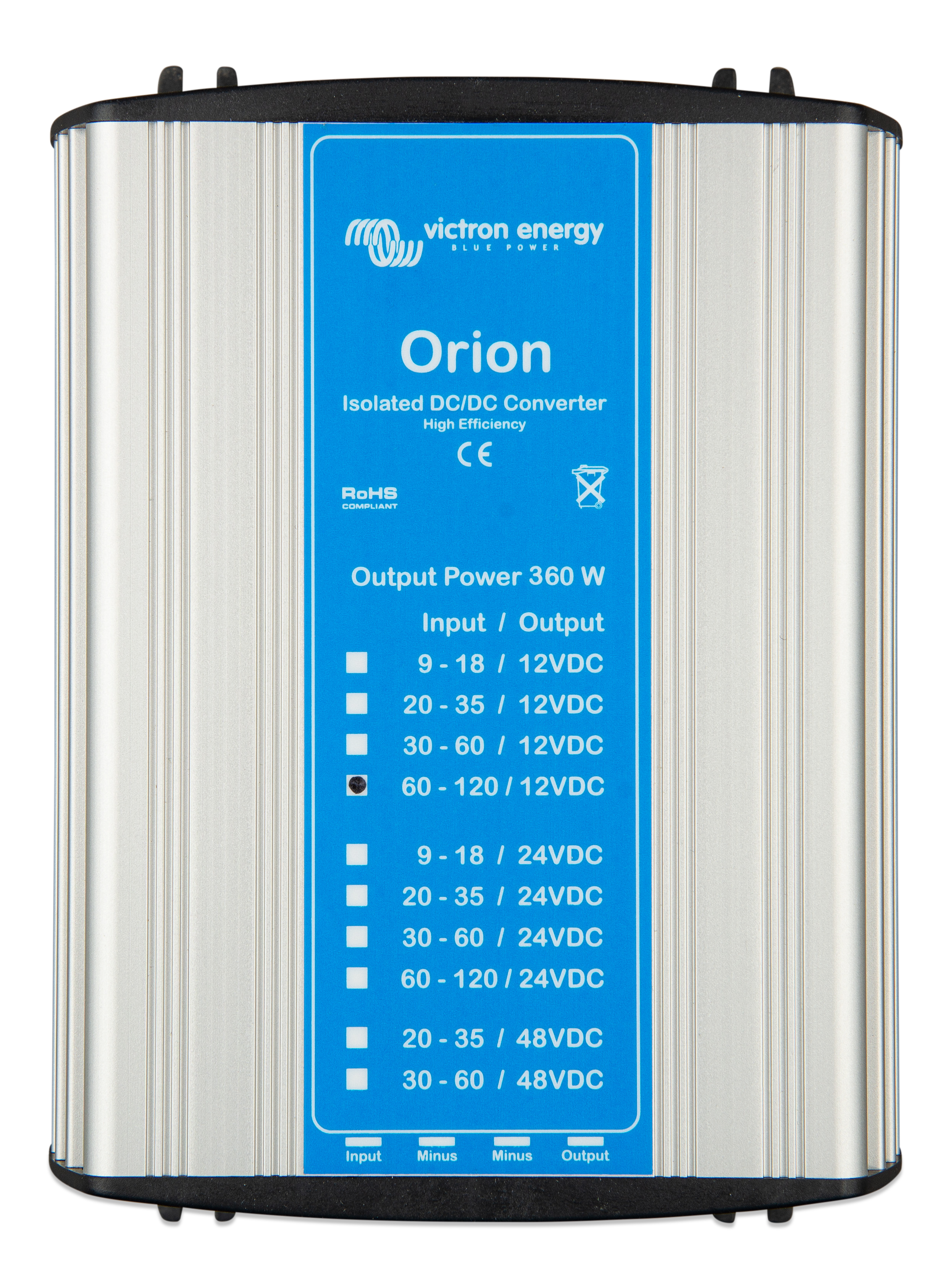 Orion DC-DC Converters 110V,
         Isolated